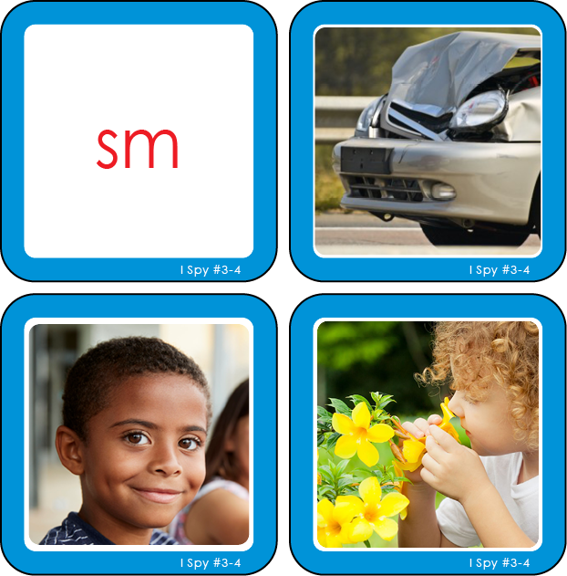 Consonant Blend Picture Cards (Printed and Laminated)