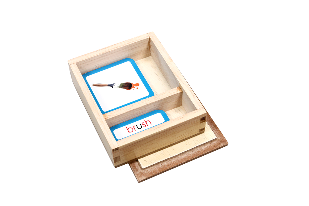 Consonant Blend Picture-Label Cards with Boxes