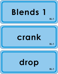 Consonant Blend Word Booklets