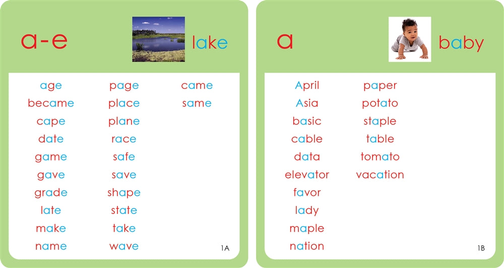 Montessori Green Language Series (Printed)