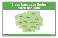 Green Series Word Booklets (Printed, Laminated and Cut)