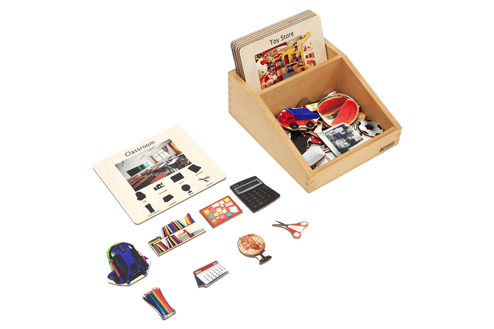 Language Wooden Classification Cards
