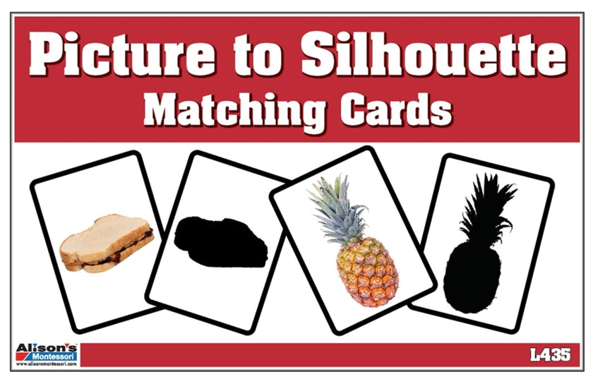 Picture to Silhouette Matching Cards (Printed)