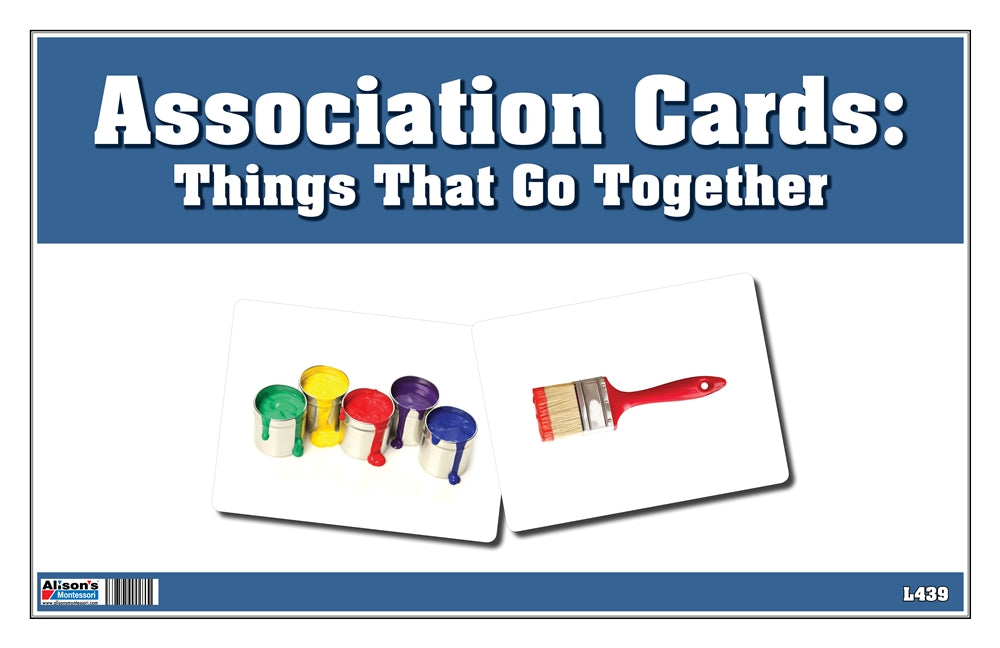 Association Cards: Things That Go Together (Printed)