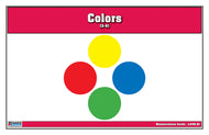 Colors Nomenclature Cards (3-6) (Printed)