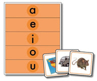 Medial Sound Matching Mat (Printed, Laminated and Cut)