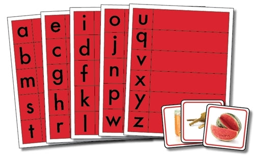 Initial Sound Matching Mats (Printed, Laminated and Cut)