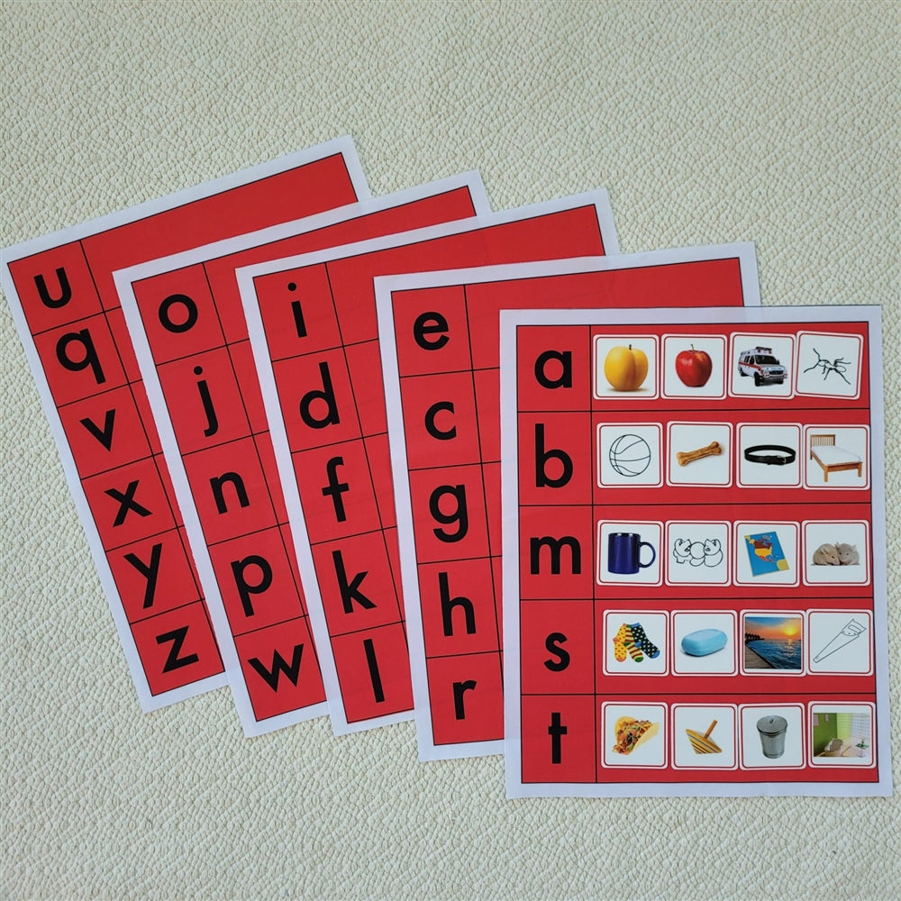 Initial, Ending, and Medial Sound Mats