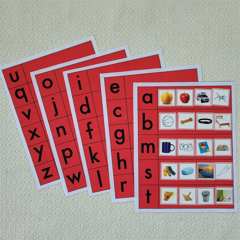 Initial, Ending, and Medial Sound Mats