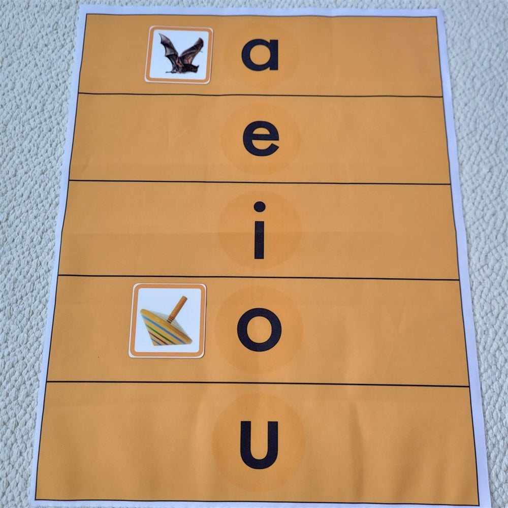 Initial, Ending, and Medial Sound Mats
