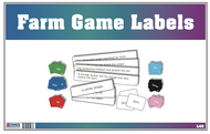 Farm Game Labels (Printed)