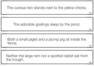 Farm Game Labels (Printed)