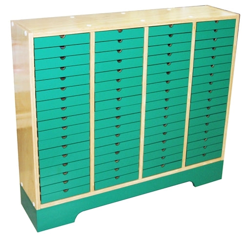 Montessori Green Language Series (Printed, Laminated & Cut) and Cabinet
