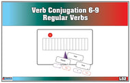Verb Conjugation Regular Verbs (6-9) (Printed)