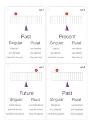 Verb Conjugation Regular Verbs (6-9) (Printed)