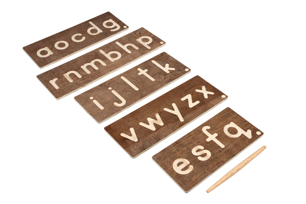Lowercase Tracing Board: Print (First Set)