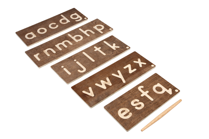 Lowercase Tracing Board: Print (First Set)