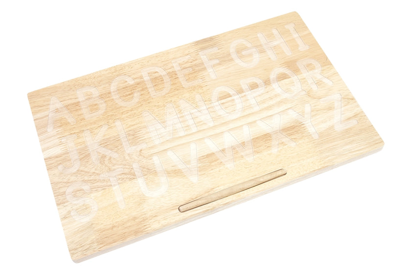 English Alphabets Tracing Board: Uppercase Print