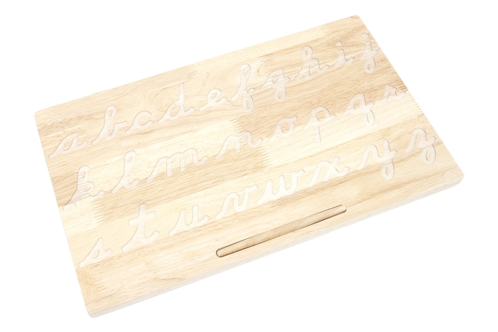 English Alphabets Tracing Board: Lowercase Cursive