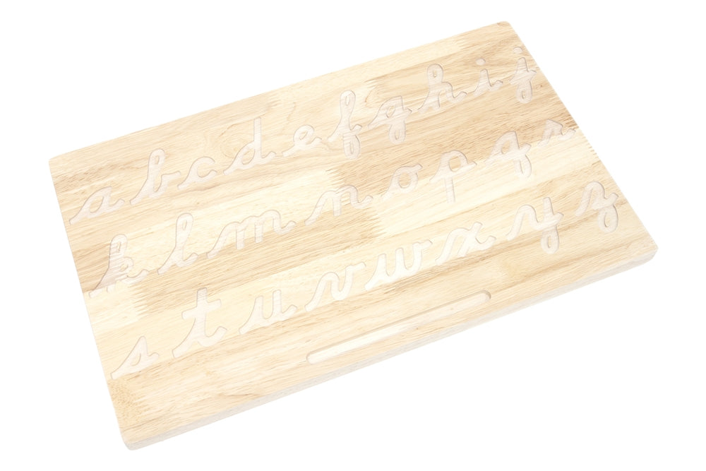 English Alphabets Tracing Board: Lowercase Cursive
