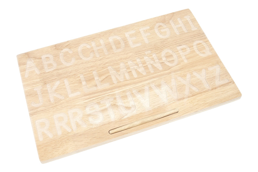 Spanish Alphabets Tracing Board: Uppercase Print