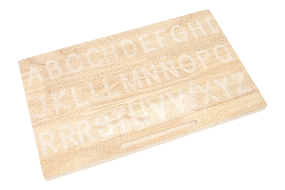 Spanish Alphabets Tracing Board: Uppercase Print