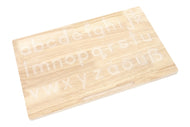 German Alphabets Tracing Board: Lowercase Print