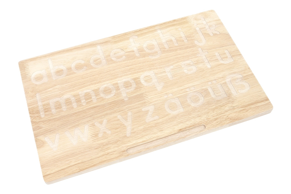 German Alphabets Tracing Board: Lowercase Print