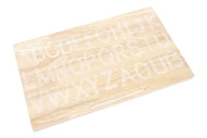 German Alphabets Tracing Board: Uppercase Print
