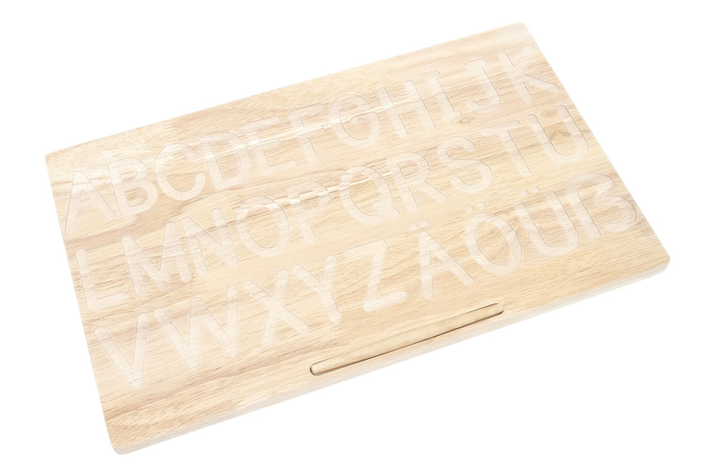 German Alphabets Tracing Board: Uppercase Print