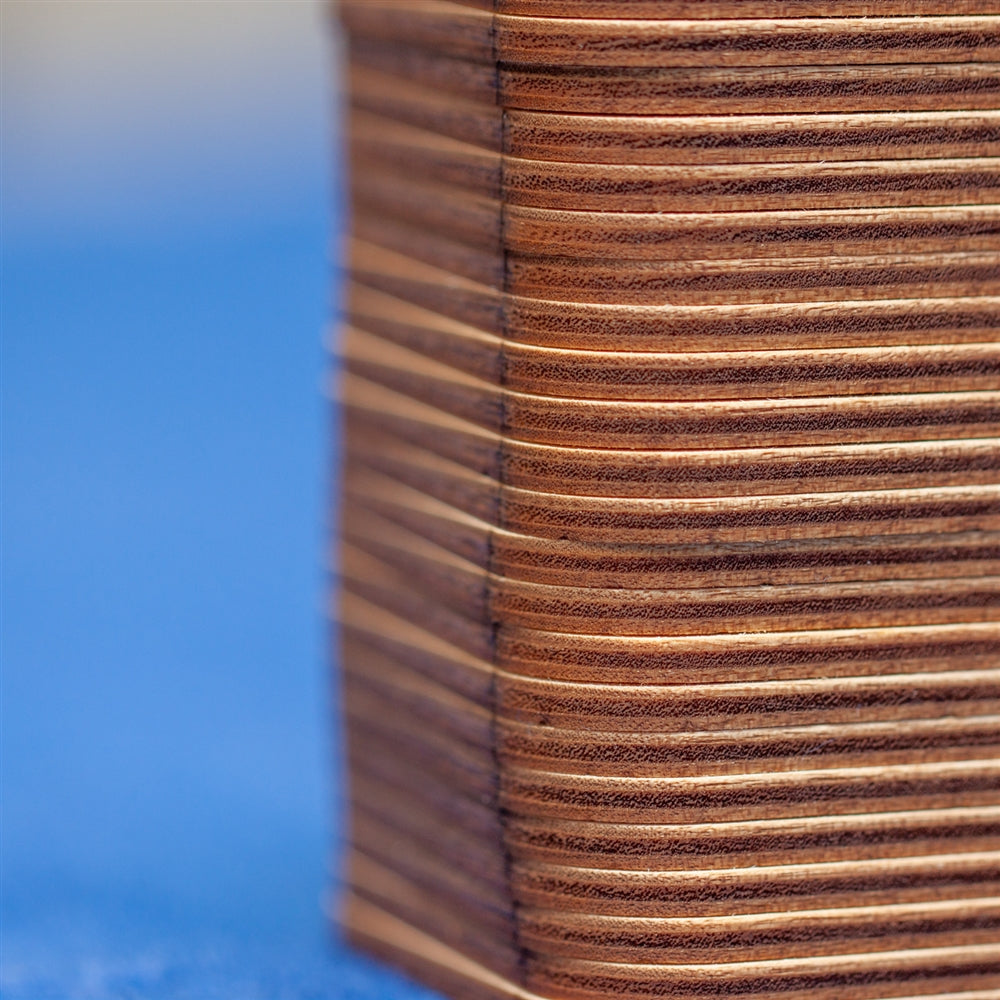 Wooden Raised Alphabet Tiles (Cursive Font)