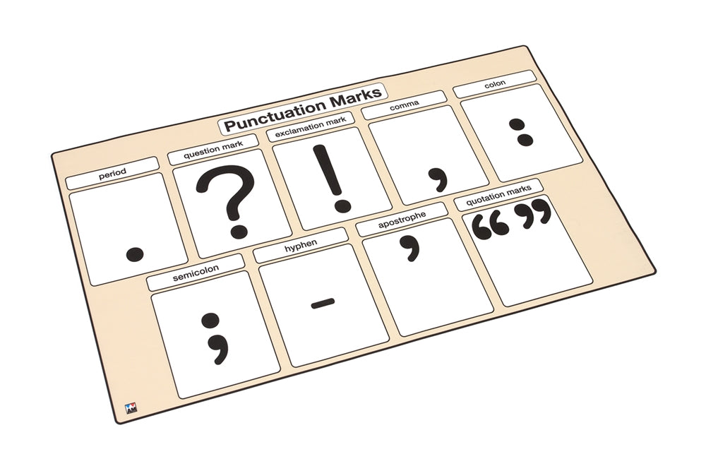 Punctuation Marks Cloth Chart