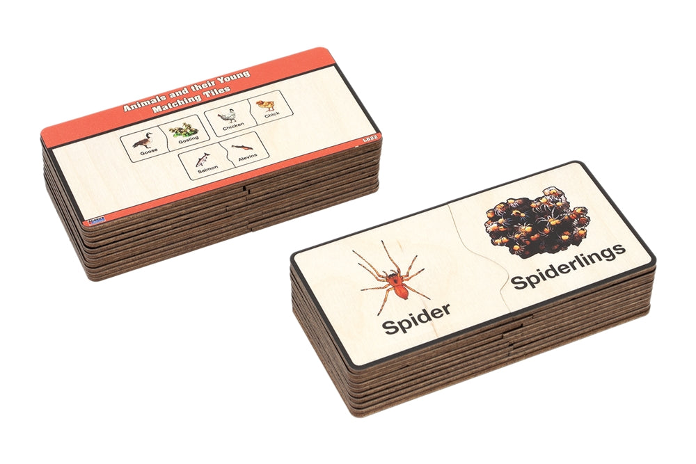 Animals and their Young Matching Tiles