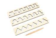 Wooden Tracing Stencils
