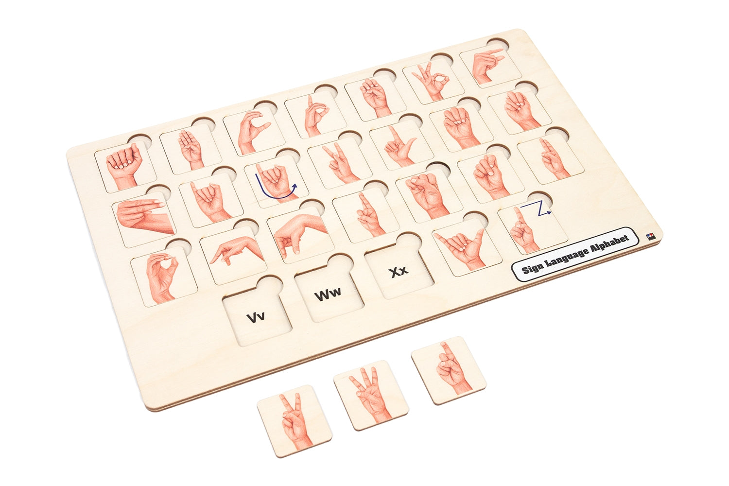 Sign Language Alphabet Puzzle