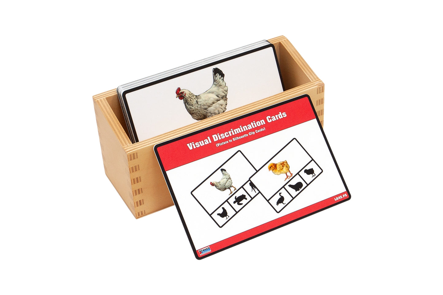 Visual Discrimination Cards: Picture to Silhouette Clip Cards