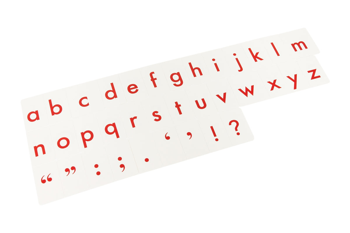 Plastic Printed Alphabets: Without Box