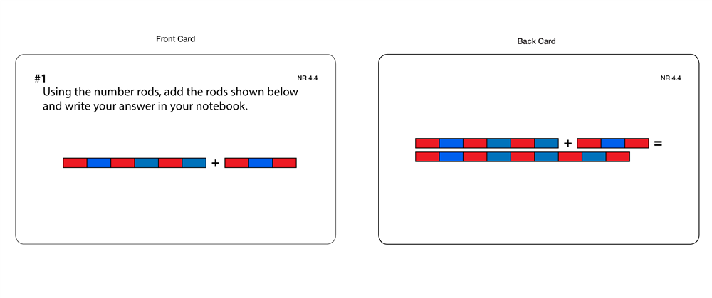 Number Rods - (Extension Cards)