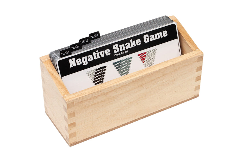 Negative Snake Game (Task Cards)