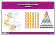 Tens Boards & Beads Activities (60-69) (Printed)