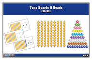 Tens Boards & Beads Activities (90-99) (Printed)