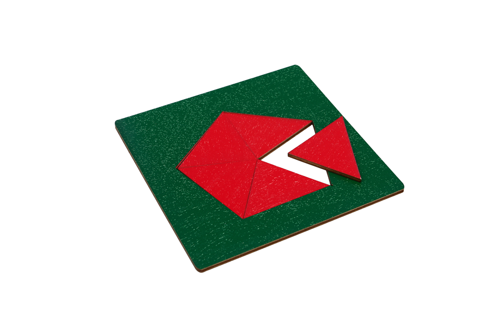 Wooden Equivalent Figure Material (Home Schooling)