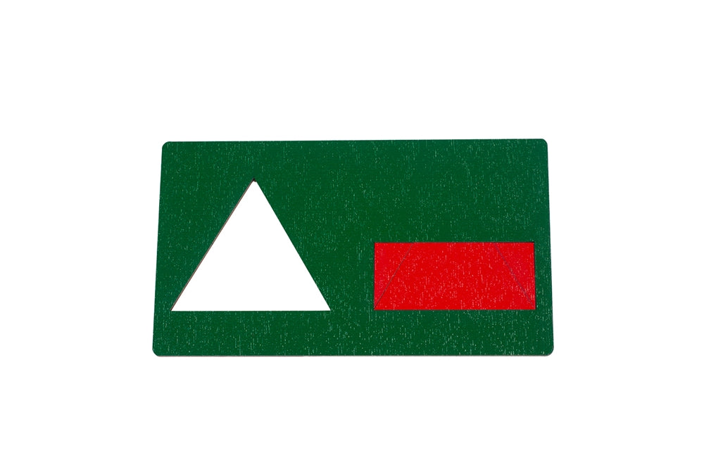 Wooden Equivalent Figure Material (Home Schooling)