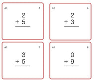 Static Addition Task Cards (Printed)
