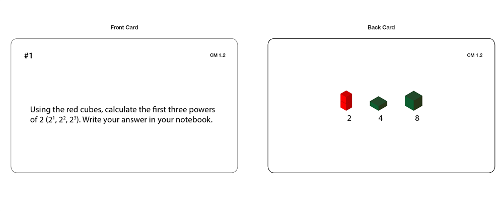 Cubing Material (Task Cards)
