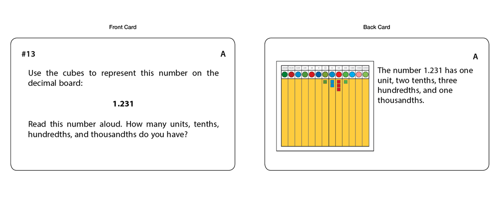 Decimal Fraction Board & Exercise Task Cards - Set 2