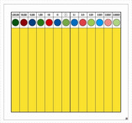 Cloth Decimal Fraction Board