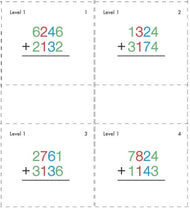 Math Activity Cards 6-9 (Printed)