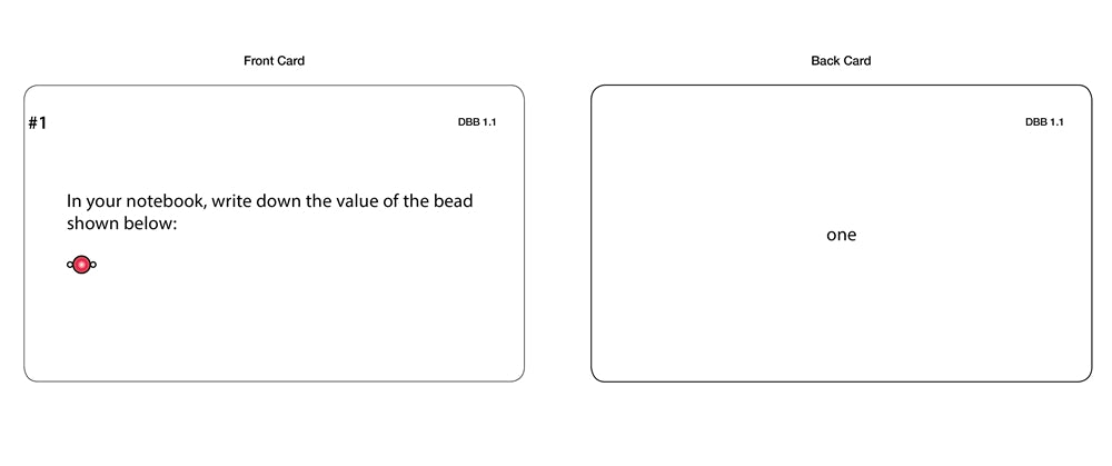Decanomial Bead Box Task Cards (Printed)