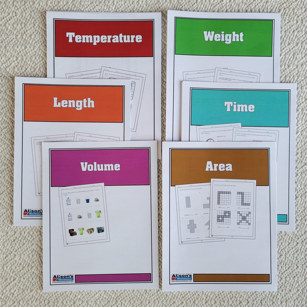 Measurement Curriculum Level 6-12